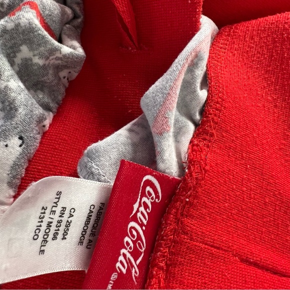 Coca-cola pants pjs polar bears soda drink lovers Christmas winter theme lounge - Picture 6 of 8